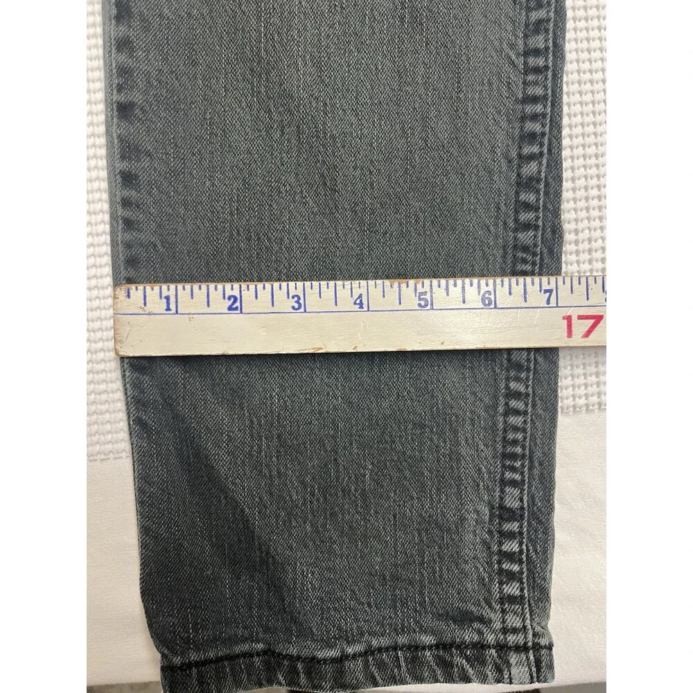Levi’s 511 Men’s 34x34 Black Wash Denim Slim Fit Straight Leg